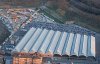 foto aerea del palafiere e del parco divertimenti