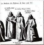 'Le Doctoeur André Treuisius' ai funerali dell'Arciduca (primo a sinistra)
